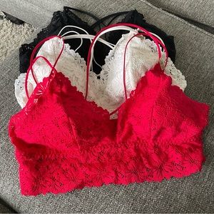 NWT VS Pink bralette bundle